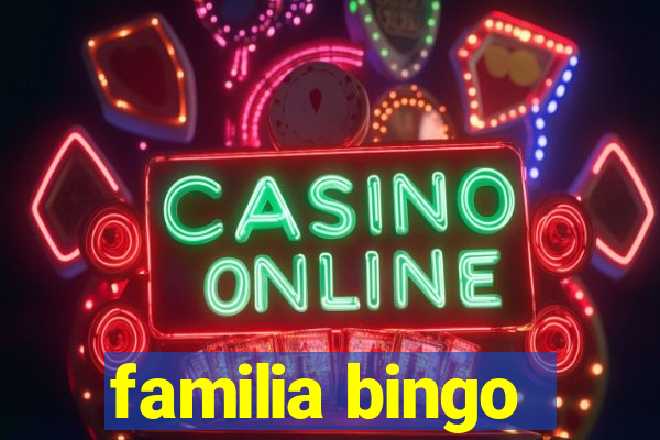 familia bingo